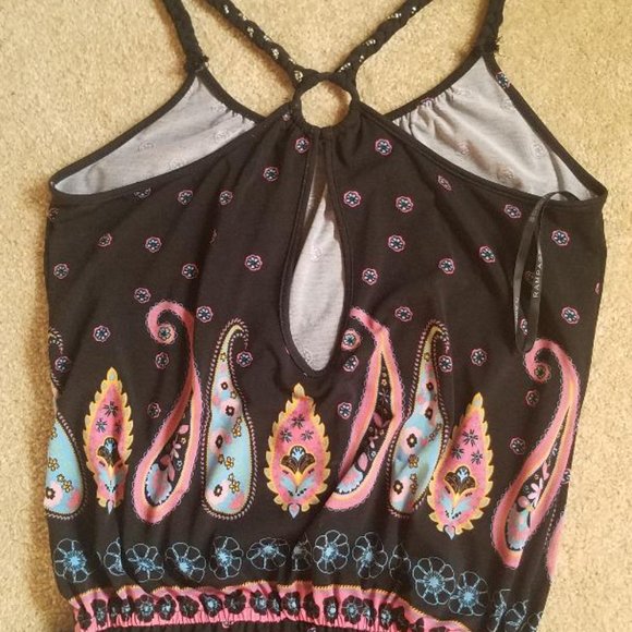 Rampage Paisley print strappy halter - Picture 4 of 4